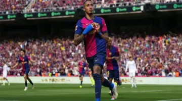 تعويض مادي لـ برشلونة بسبب إصابة رافينيا مع البرازيل